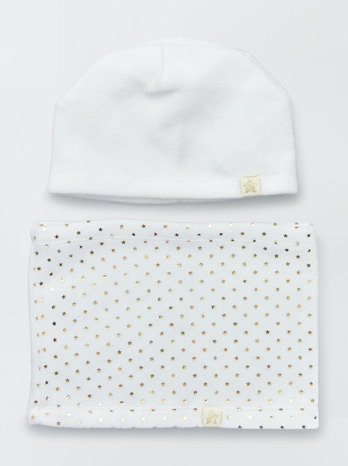 Conjunto gorro e gola - Kiabi
