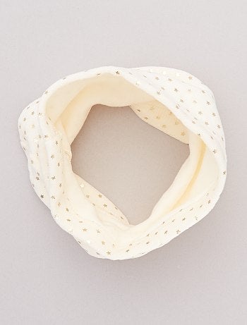 Conjunto gorro e gola snood em polar - Kiabi