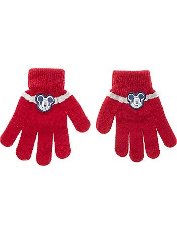 Conjunto gorro e luvas 'Mickey' - Kiabi