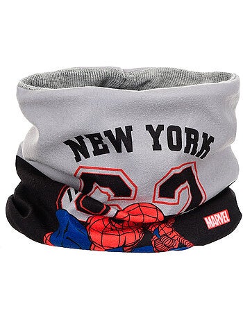 Conjunto gorro, gola & luvas cinzento menino spiderman - licença oficial