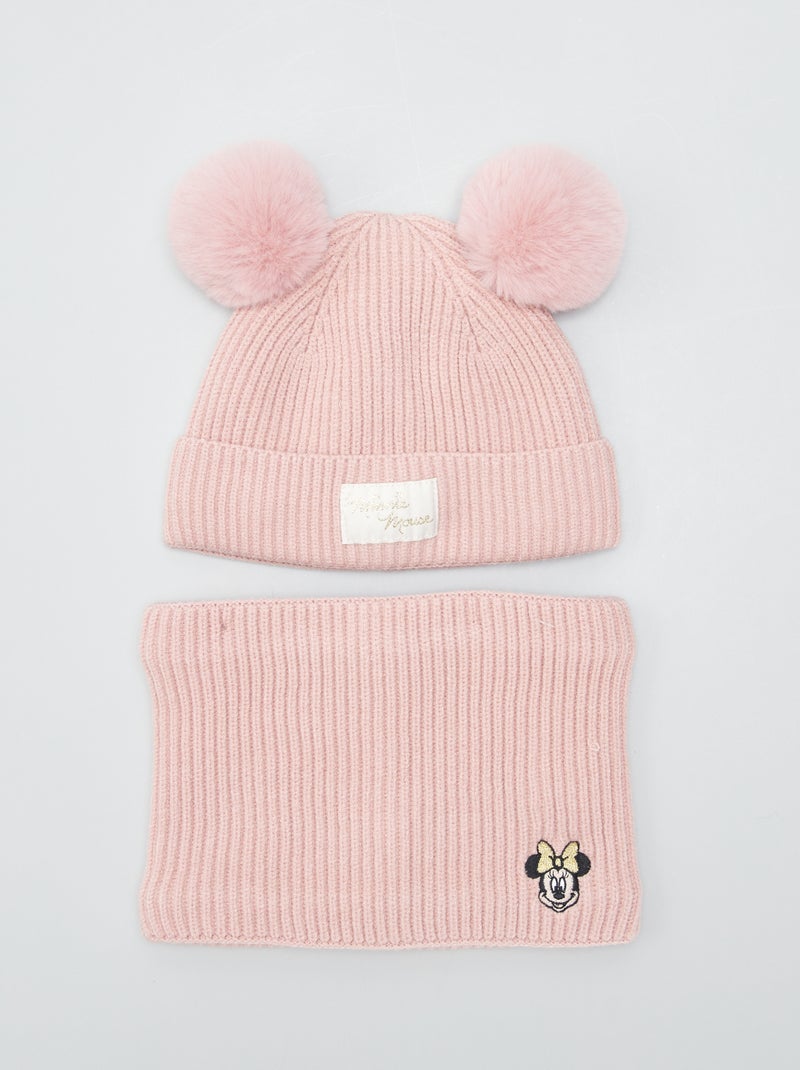 Conjunto gorro + gola snood 'Minnie' - 2 peças Minnie - Kiabi