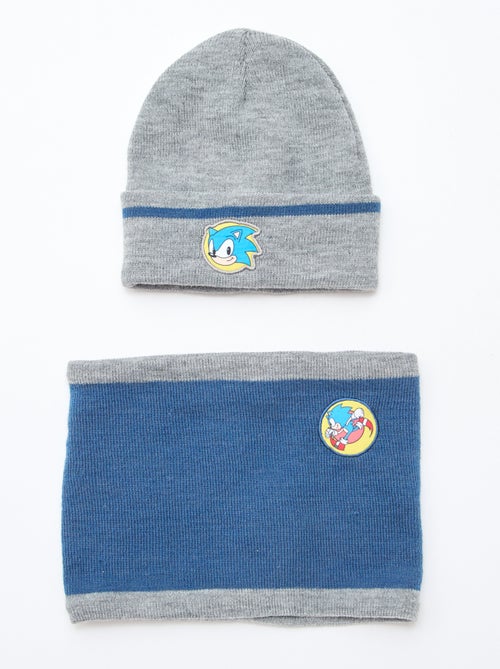 Conjunto gorro + gola 'Sonic' - Kiabi