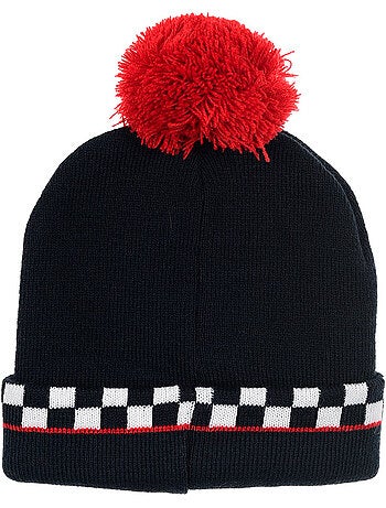 Conjunto gorro & luvas azul-marinho menino cars - licença oficial