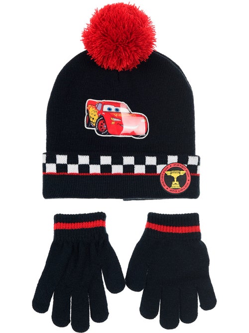 Conjunto gorro & luvas azul-marinho menino cars - licença oficial - Kiabi Conjunto gorro & luvas azul-marinho menino cars - licença oficial - Kiabi