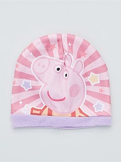 Conjunto gorro + luvas 'Porquinha Peppa' - Kiabi