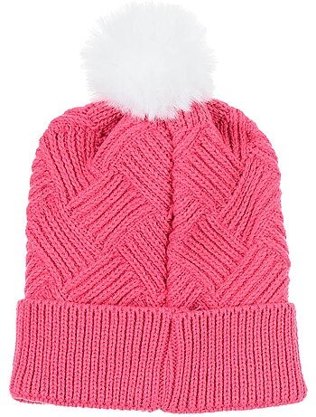 Conjunto gorro & luvas rosa menina barbie - licença oficial