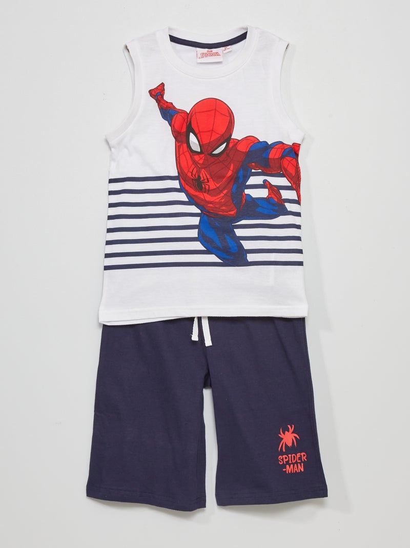 Conjunto 'Homem-Aranha' - 2 peças BRANCO - Kiabi