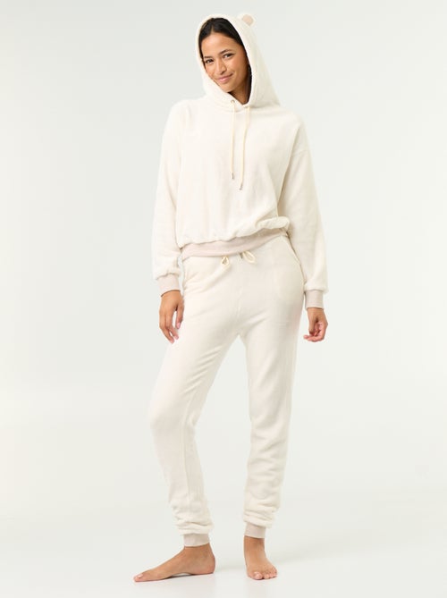 Conjunto homewear de 2 peças - Camisola + calças - Kiabi