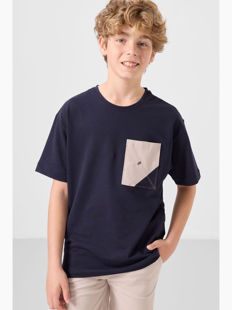 Conjunto infantil de duas peças tommy Areia - Kiabi