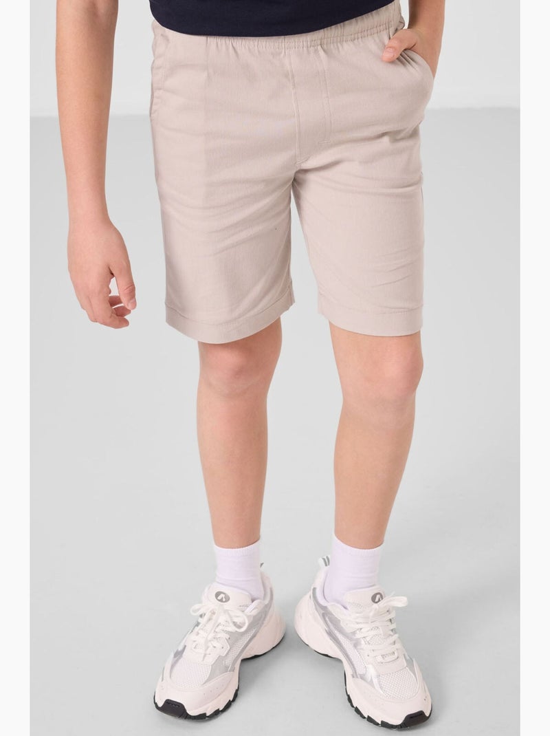 Conjunto infantil de duas peças tommy Areia - Kiabi