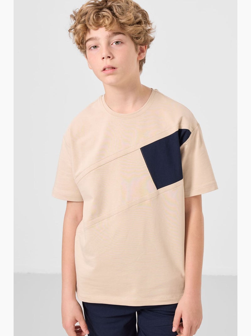 Conjunto infantil duas peças tommy Azul-bege - Kiabi
