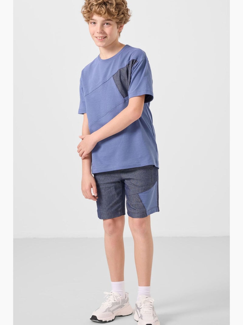 Conjunto infantil duas peças tommy Azul - Kiabi
