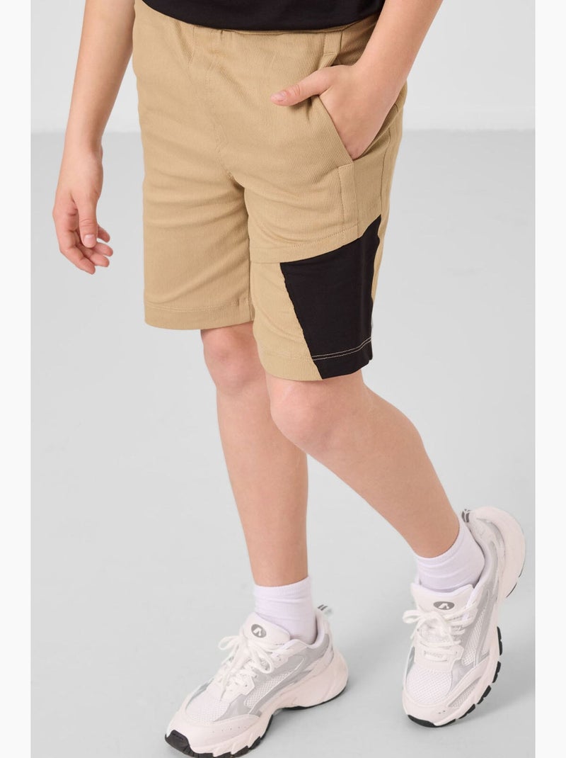 Conjunto infantil duas peças tommy Preto Cáqui - Kiabi