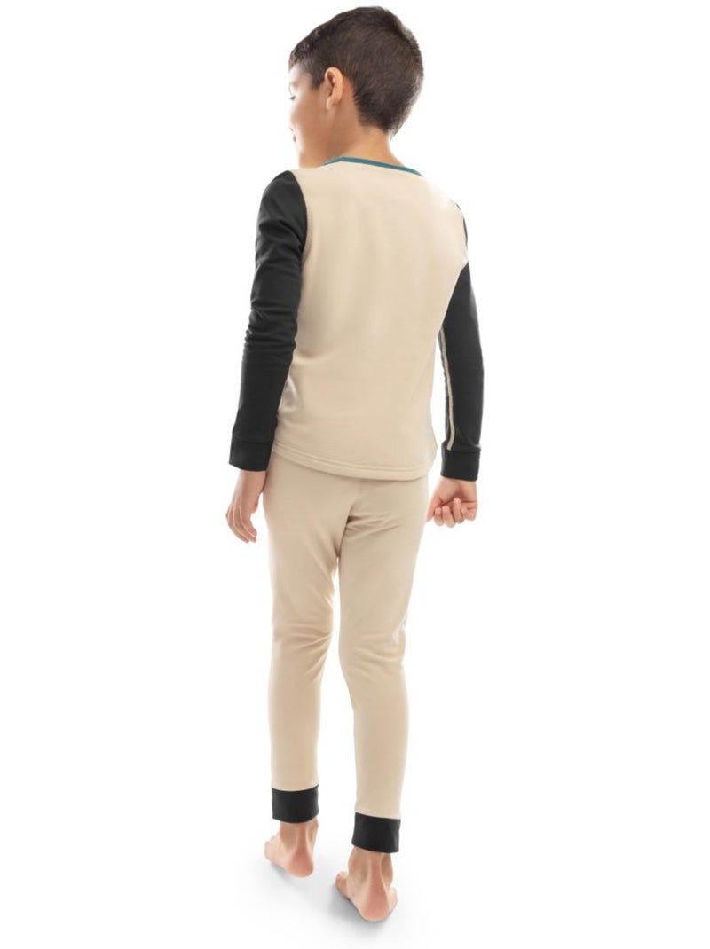 Conjunto interior térmico para rapaz Bege - Kiabi