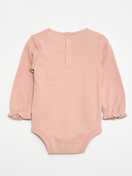 Conjunto Jardineira "Winnie" + fita de cabelo + t-shirt - 3 peças - Kiabi