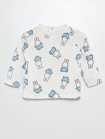 Conjunto jardineiras + t-shirt 'Miffy' - 2 peças