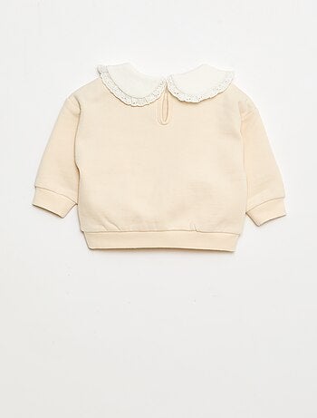 Conjunto jogging sweat + calças + babete 'Marie' 'Disney' - 3 peças