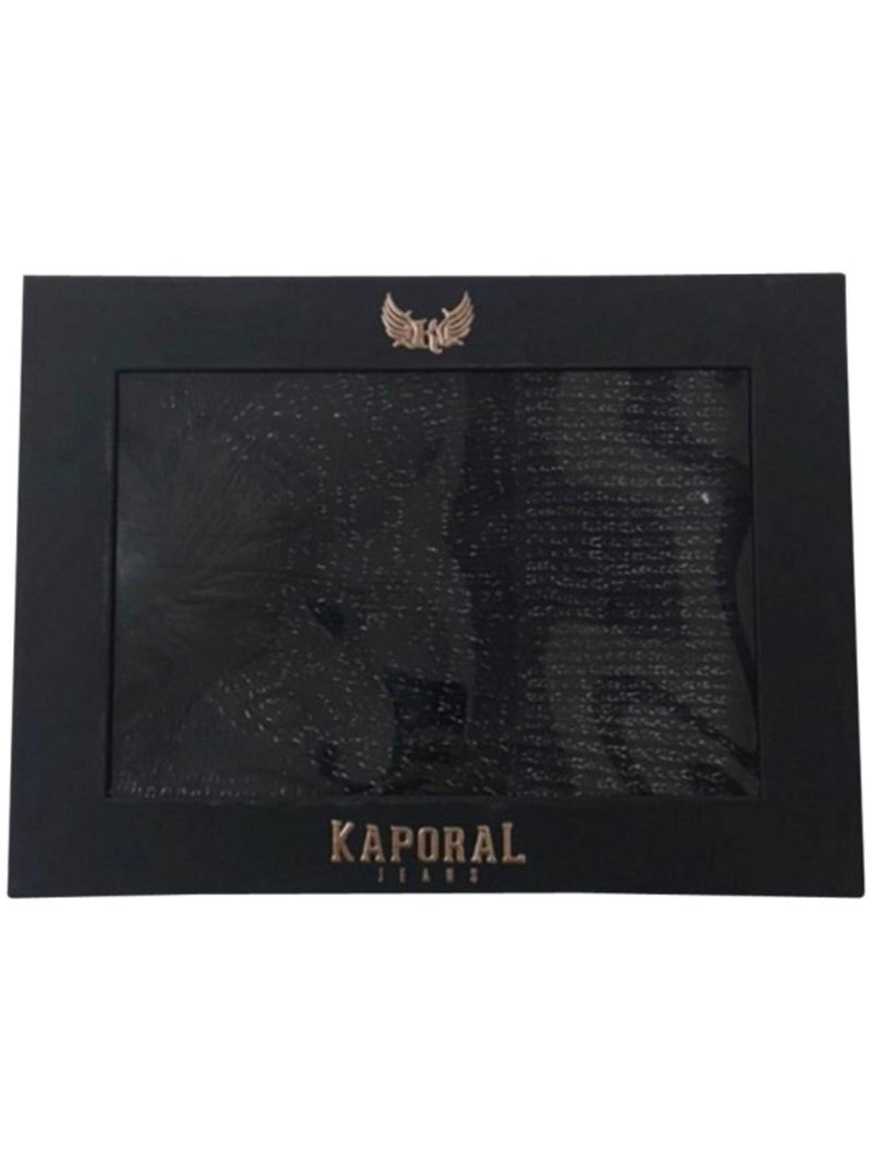 Conjunto Kaporal MELLY: Gorro e Cachecol Preto para Mulher Preto - Kiabi