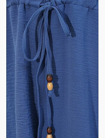 Conjunto kimono de duas peças com perna larga bdart