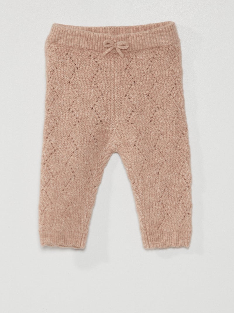 Conjunto leggings e meias BEGE - Kiabi