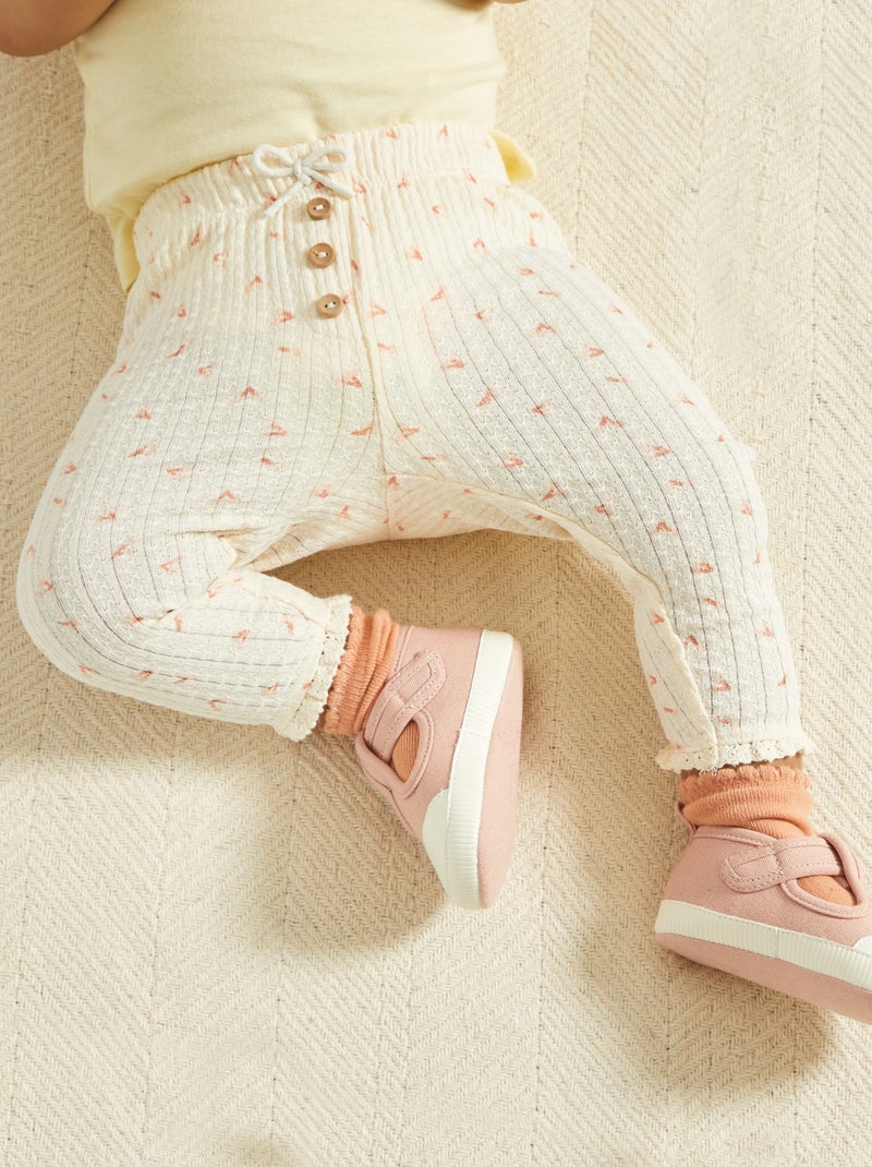 Conjunto leggings e meias BRANCO - Kiabi