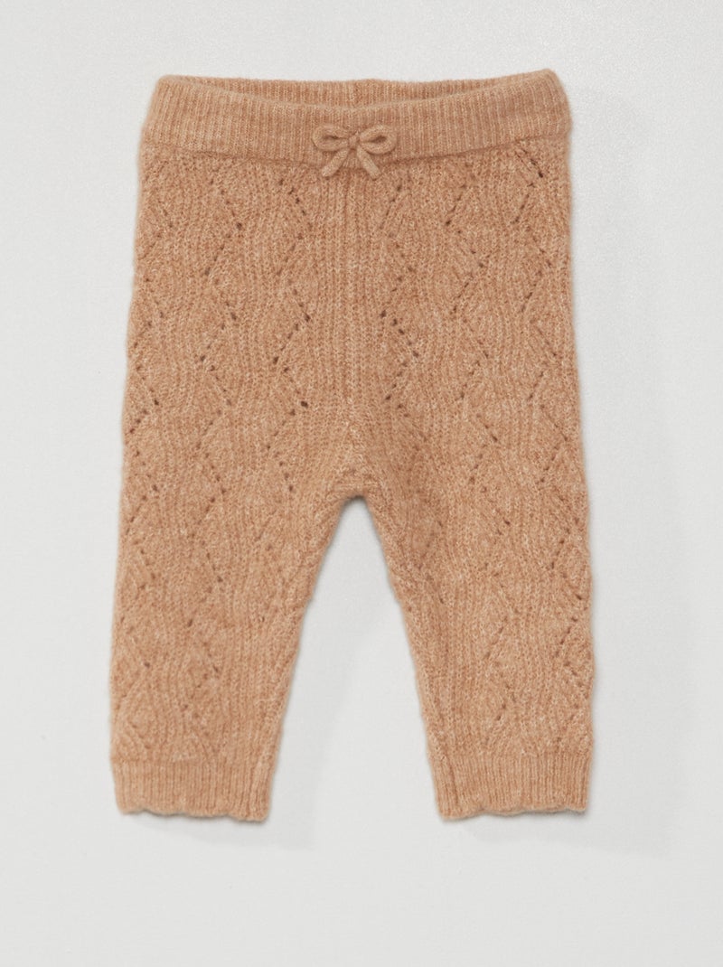 Conjunto leggings e meias CASTANHO - Kiabi