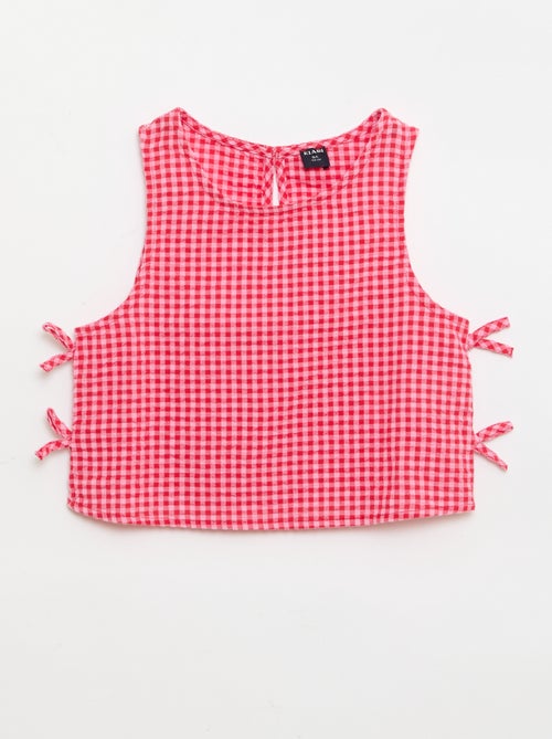 Conjunto leve de calções + blusa - 2 peças - Kiabi