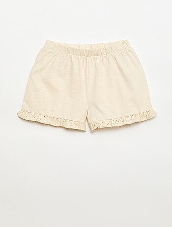 Conjunto leve: top sem mangas + calções - 2 peças