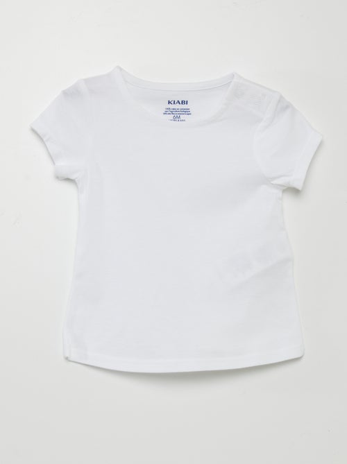 Conjunto macacão-calção + t-shirt - 2 peças - Kiabi