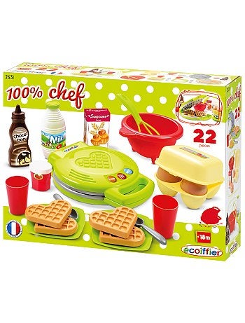 Conjunto máquina para fazer waffles com acessórios - Kiabi