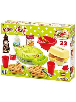 Conjunto máquina para fazer waffles com acessórios - Kiabi