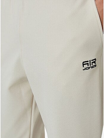 Conjunto masculino de sweatshirt com gola com fecho e calças tommy