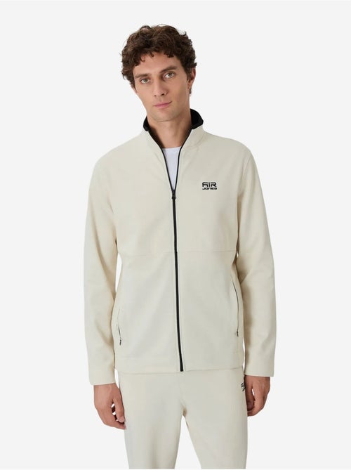 Conjunto masculino de sweatshirt com gola com fecho e calças tommy - Kiabi Conjunto masculino de sweatshirt com gola com fecho e calças tommy - Kiabi