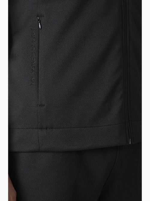 Conjunto masculino de sweatshirt com gola com fecho e calças tommy - Kiabi Conjunto masculino de sweatshirt com gola com fecho e calças tommy - Kiabi