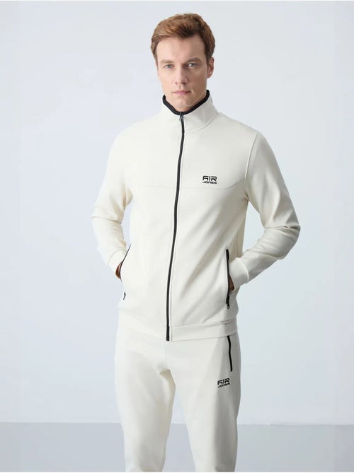 Conjunto masculino de sweatshirt de fleece e calças tommy - Kiabi Conjunto masculino de sweatshirt de fleece e calças tommy - Kiabi
