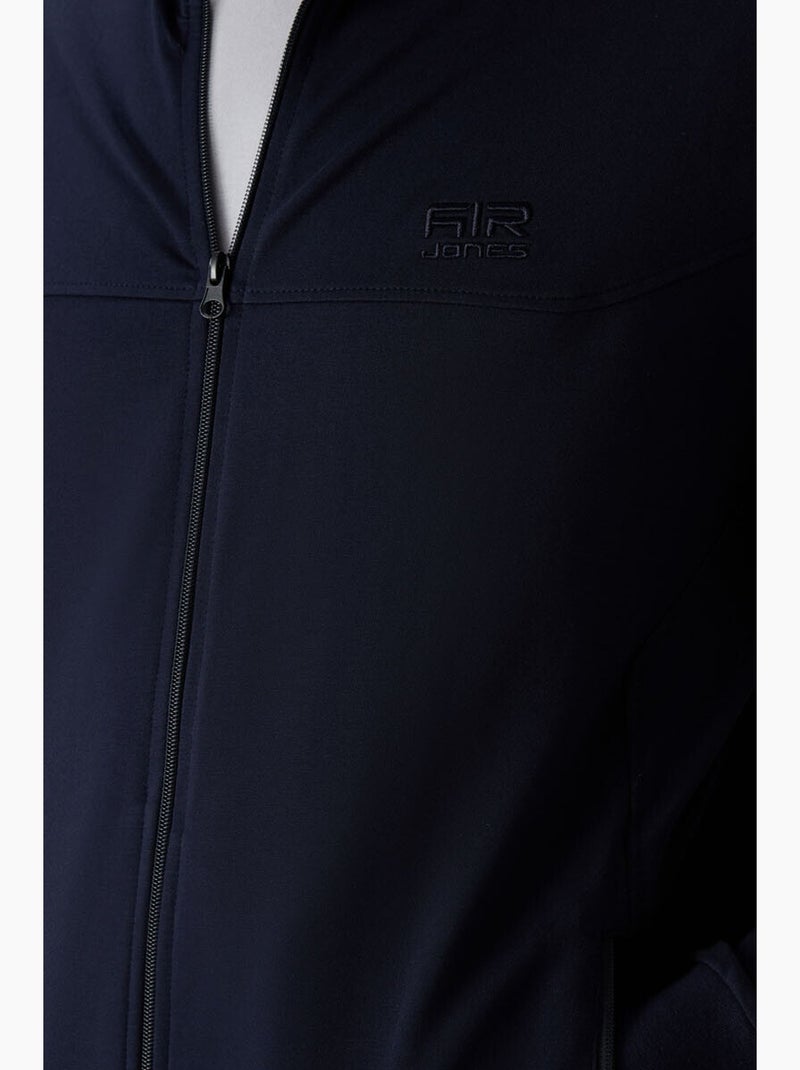 Conjunto masculino de sweatshirt e calças em fleece tricotado tommy Azul-marinho - Kiabi