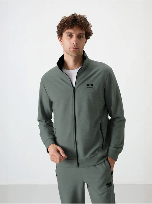 Conjunto masculino de sweatshirt e calças em fleece tricotado tommy - Kiabi Conjunto masculino de sweatshirt e calças em fleece tricotado tommy - Kiabi