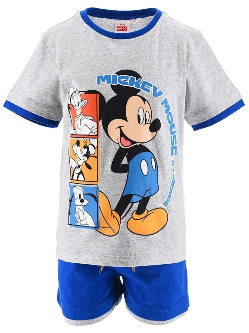 Conjunto mickey mouse menino | licença oficial Cinza - Kiabi
