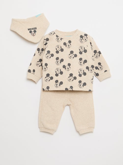 Conjunto moletom - calça + Bandana - 2 peças - Kiabi