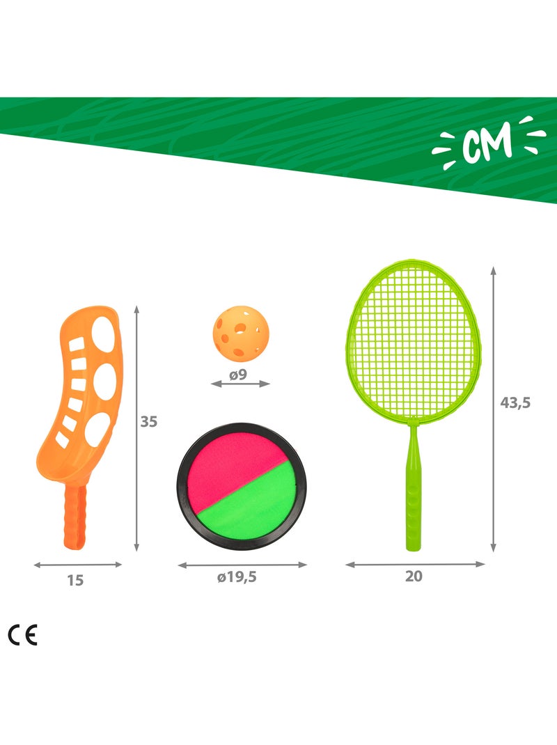 Conjunto multijogo ao ar livre 4 em 1 cb sports N/D - Kiabi