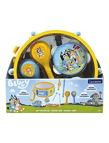 Conjunto musical bluey 7pcs