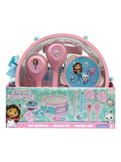 Conjunto musical da casa de bonecas da gabby 7 peças - Kiabi