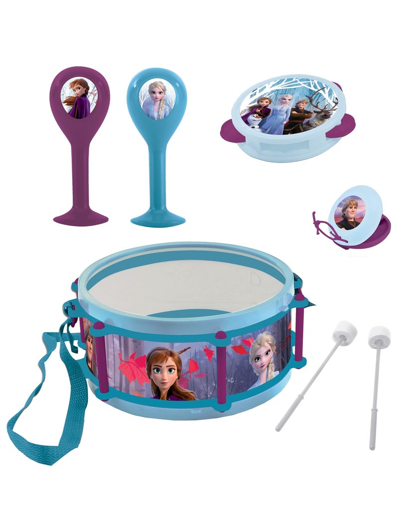 Conjunto musical frozen 7pcs Azul - Kiabi