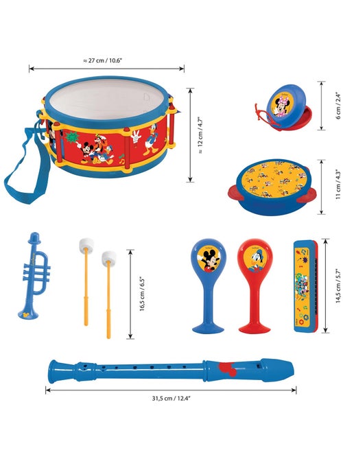Conjunto musical mickey 7pcs - Kiabi