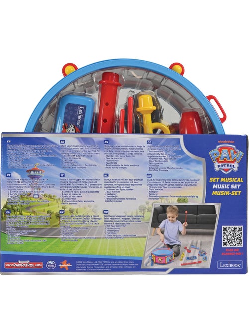 Conjunto musical paw patrol 7pcs - Kiabi