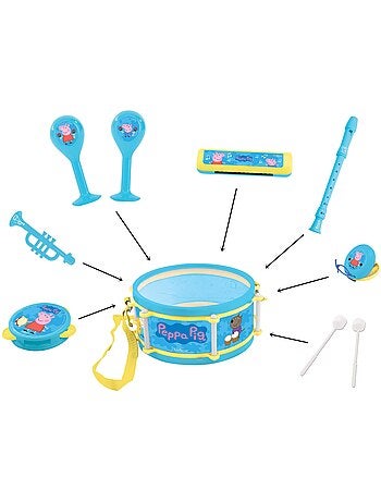 Conjunto musical peppa pig 7pcs