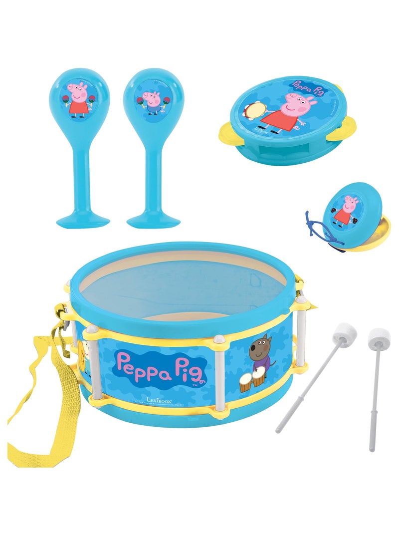 Conjunto musical peppa pig 7pcs Azul - Kiabi