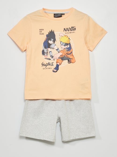 Conjunto 'Naruto' t-shirt + calções - Kiabi