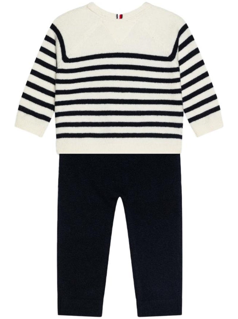 Conjunto Náutico Tommy Hilfiger para Menino em Azul-Marinho e Branco Azul-marinho - Kiabi