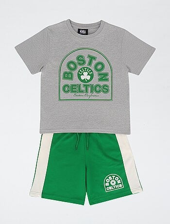 Conjunto "NBA" de 2 peças calções + T-shirt
